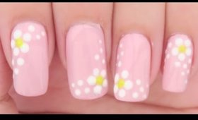 Cute & Easy Floral nail art