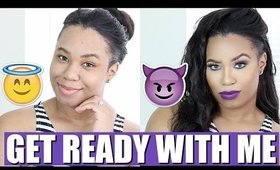 GET READY WITH ME: GOOD GIRL TO BAD ASS! | BeautybyGenecia