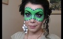 Halloween Series : Masquerade Ball Mask make-up tutorial