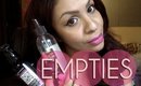Empties #1 | The Body Shop, Maybelline, Organic Surge etc. | TheRaviOsahn