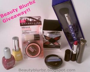 Click below to enter!
http://beautyblurbz.blogspot.com/2011/08/my-very-first-giveaway.html