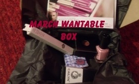 March Wantable box