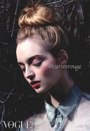 This picture was picked up by Vogue Italia
Photographer: Dana Scruggs
Makeup and hair b y me