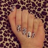 hot cheetah nails :)