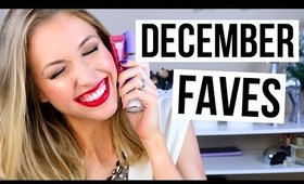 DECEMBER FAVORITES 2015 || New Makeup & Skincare I'm Loving!