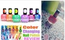 Color Changing Nail Polish Review