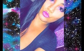 Purple Makeup Look | Jaclyn Hill Favorites Pallet