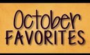 October 2015 Favorite's