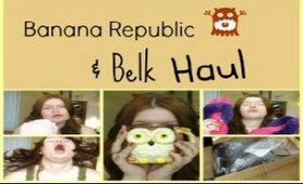 Banana Republic & Belk Haul