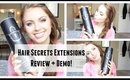 Hair Secrets Extensions Honest Review + Demo!