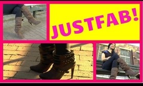 Haul: JustFab Boots + How It Works + Blasian Vlog