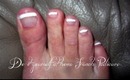 DIY At Home French Tip Pedicure