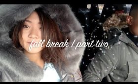 VLOG | Fall Break pt 2