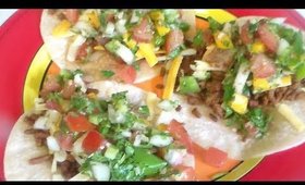 Turkey Tacos with Mango Pico de Gallo