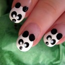 Panda Nails :D