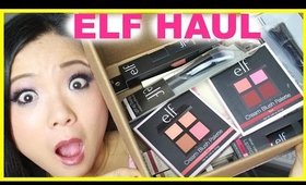 MASSIVE ELF HAUL 2016 (Velvet Matte & Satin Lipsticks, Total Face Palette, Cream Blush Palette)