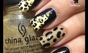 Cheetah Nail Foil Wraps by The Crafty Ninja