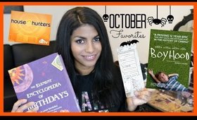 October Favorites: Beauty, Music, Books, & More!