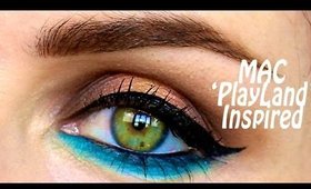 Colourful MAC 'Playland' Inspired Makeup Look :)