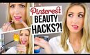 5 Pinterest Beauty Hacks TESTED!