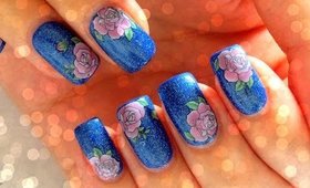 Born Pretty Store.com Rose nail water decals BPS010