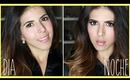 ♥ Maquillaje de dia a noche + LINDA TODO EL DIA Y LA NOCHE! + Day to night makeup tutorial - Laura ♥