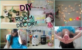 DIY Spring Room Decor! Easy & Affordable! Collab with Nichole Jacklyne