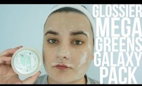 Glossier Mega Greens Galaxy Pack Review | Mask Monday