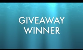 Giveaway Winner