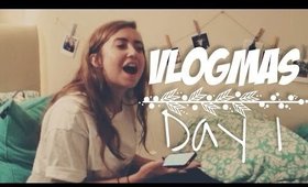 VLOGMAS DAY 1 | Fire In Our Room + Meet My Suitemates!