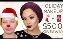 Holiday Makeup Haul + $500 Giveaway + Tutorial | Nura Afia