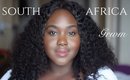 GRWM IN SOUTH AFRICA | SIMPLE MAKEUP AND CURLY HAIR MAINTENANCE