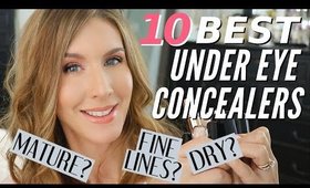 The BEST Concealers For Dry Under Eyes with Fine Lines & Dark Circles