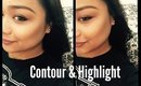 How to Contour and Highlight feat  Australis AC ON TOUR kit