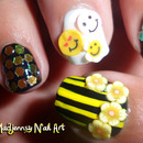 Bee Inspired Nail Art! 