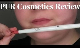 Pur Cosmetics | On Point Lip Liner in Tutu Lip Swatch & | Review