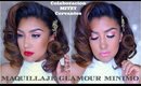Maquillaje MINIMO GLAM Colaboracion MYTZI CERVAVNTES / Minimal Glam Makeup tutorial | auroramakeup