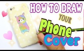 💖😍HOW TO DRAW YOUR PHONE COVER😍💖