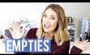 Empties #29 (Products I've used up) | Kendra Atkins