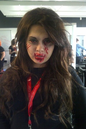 Zombie makeup!! 