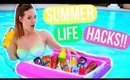 DIY Summer Life Hacks Everyone MUST Know!!!