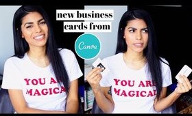 Canva Business Card Printing Review + A Few Updates!