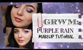 GRWM: Purple Rain Makeup Tutorial
