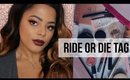 TAG| Ride or Die Makeup Jaclyn Hill Tag