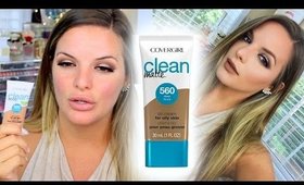 NEW COVERGIRL MATTE BB CREAM! | First Impression + Updates | Casey Holmes