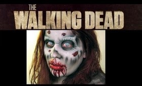Walking Dead Inspired Zombie Makeup Tutorial