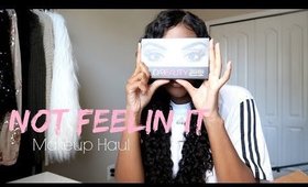 NOT FEELIN IT| MAKEUP HAUL VLOG