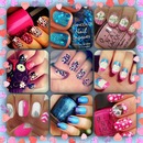 Nail collage