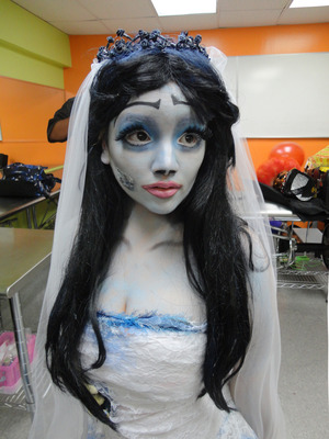 My final look for my Emily look at my Theatrical makeup competition.