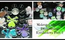 Makeup Collection Decluttering: Eyeshadows Part 2 ☮